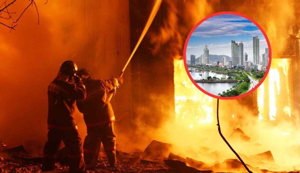 Incendi nelle grandi città