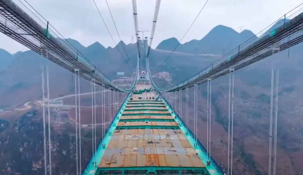 Lo spaventoso ponte (Aerial China foto)