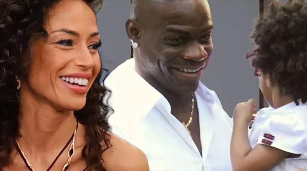 Raffaella Fico, Mario Balotelli e Pia da piccola (Amo gli italiani - youtube foto) - www.energycue.it