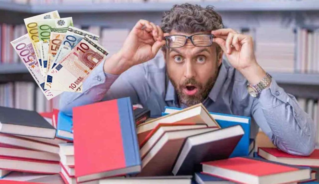 Uomo con libri (Depositphotos foto) - www.energycue.it