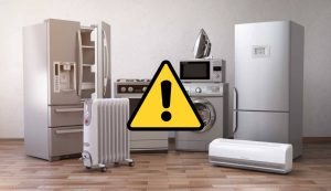 Elettrodomestici e pericoli (Depositphotos foto) - www.energycue.it
