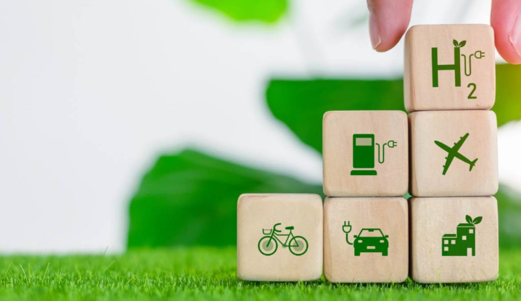 Illustrazione della transizione ecologica (Canva FOTO) - energycue.it