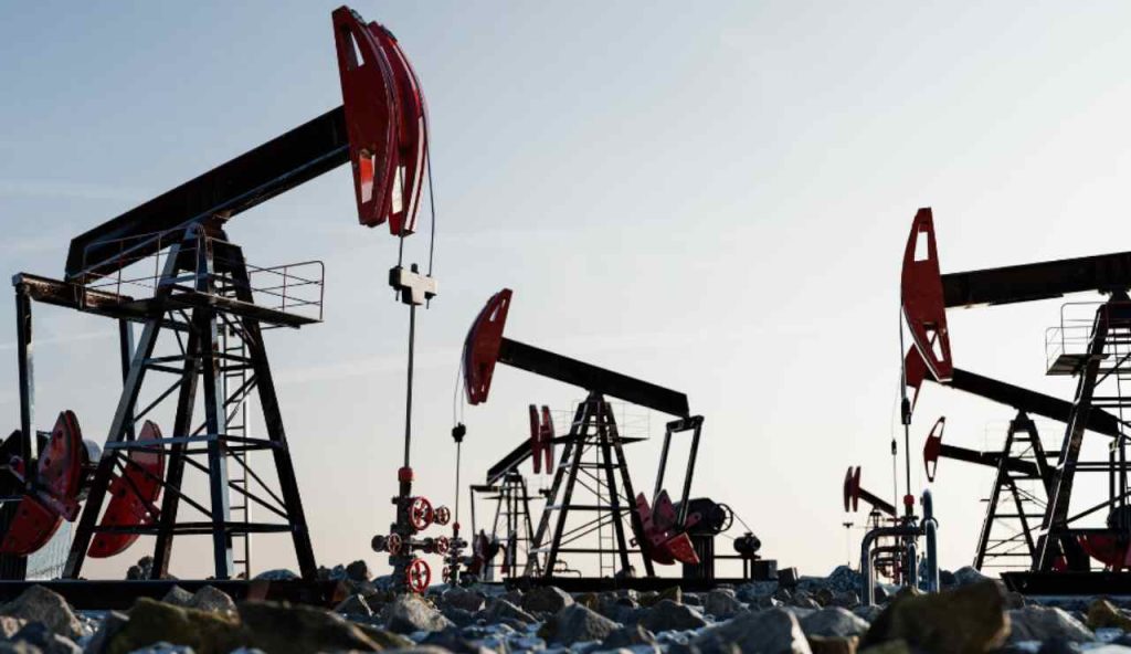 Illustrazione di un giacimento di petrolio (Canva FOTO) - energycue.it