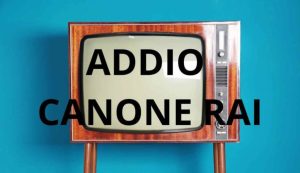 Addio canone Rai illustrazione (Canva foto) - www.energycue.it