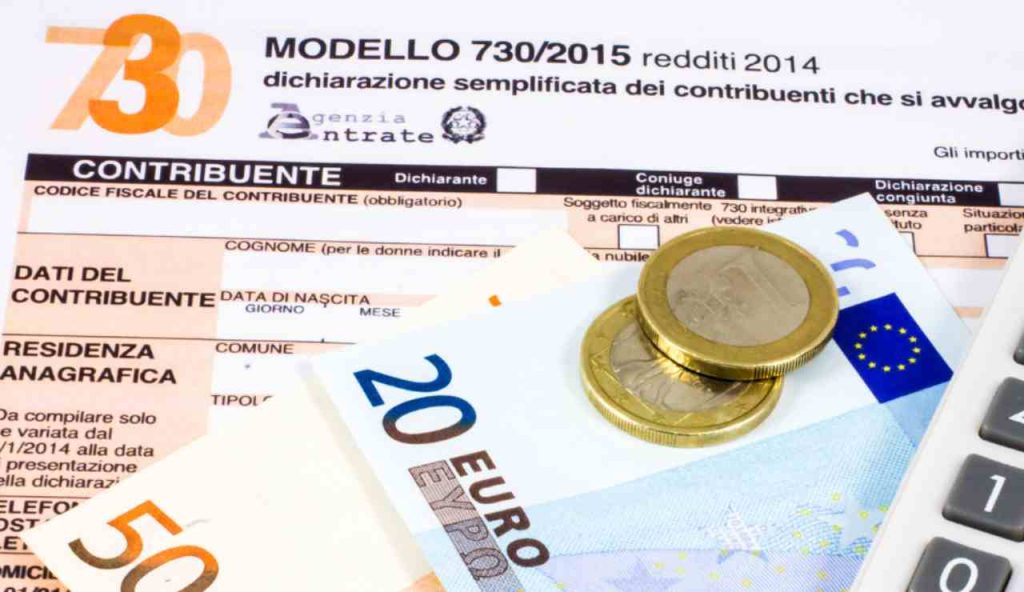 Illustrazione di un modello 730 (Canva FOTO) - energycue.it