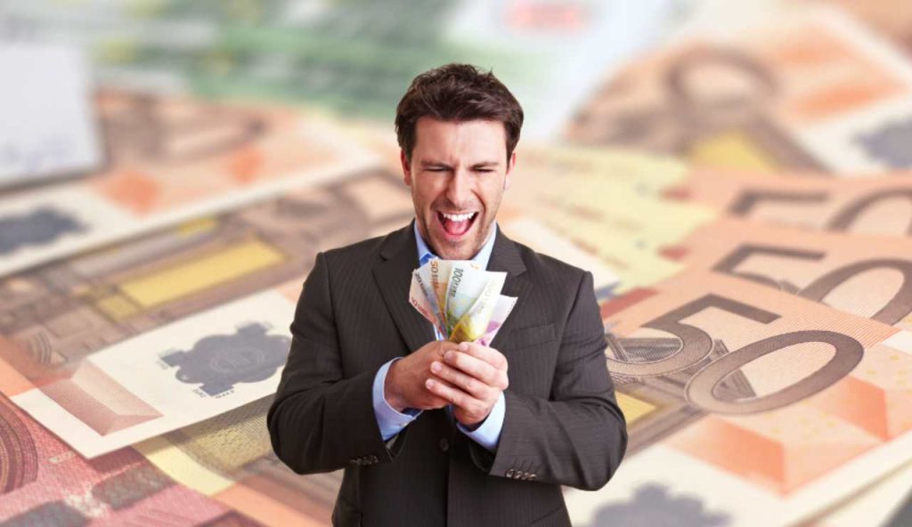 Illustrazione di una persona ricca (Canva FOTO) - energycue.it