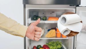 Frigorifero e scottex (Depositphotos foto) - www.energycue.it