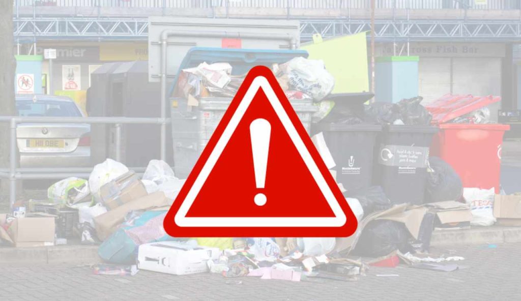 Illustrazione della spazzatura (Canva FOTO) - energycue.it