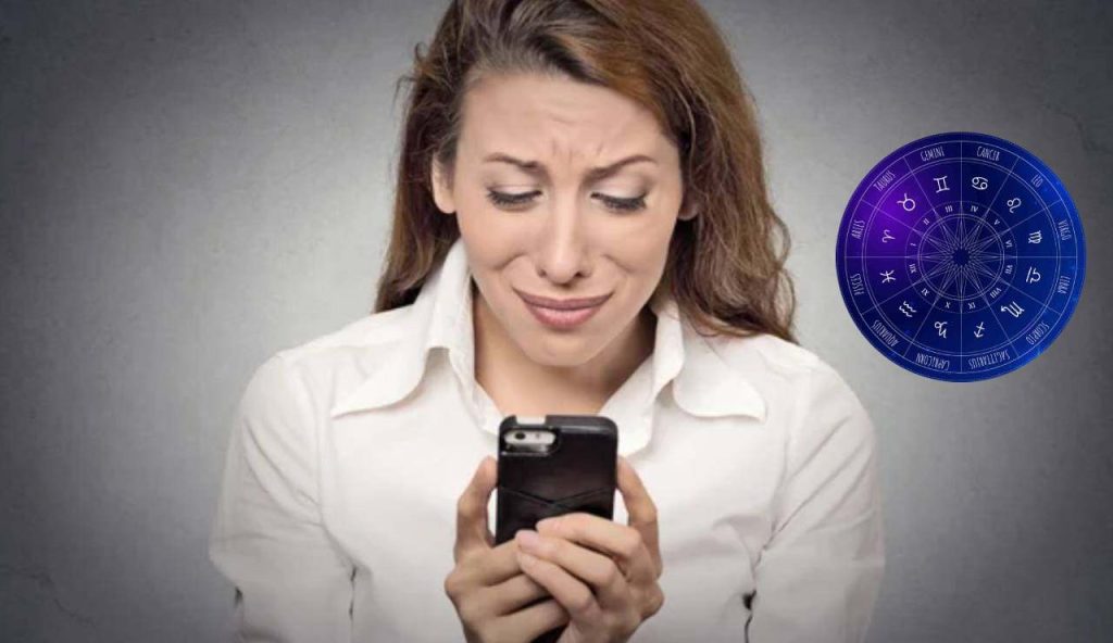 Donna triste per l'oroscopo (Depositphotos foto) - www.energycue.it